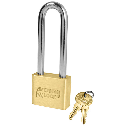 American Lock A3650 / A3651 / A3652 Door Key Compatible Solid Brass Padlock