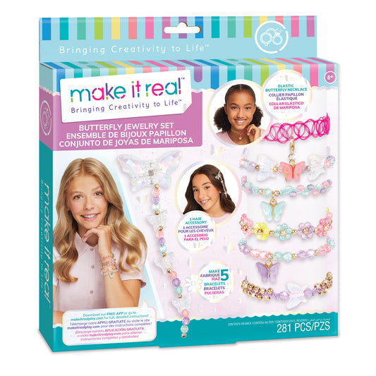 Make It Real Bedazzled! Charm Bracelets Kit Blooming Creativity
