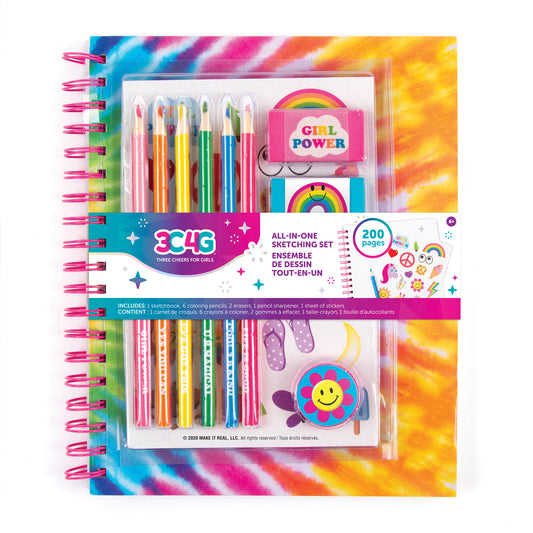 Three Cheers For Girls Gel Pen - 30 Piece Set 30-pc. Kids Craft Kit