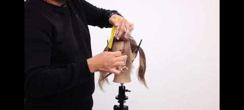 cutting layers in a fringe