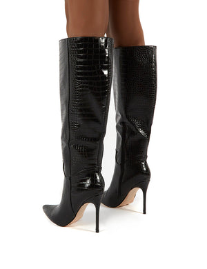 wide fit stiletto boots