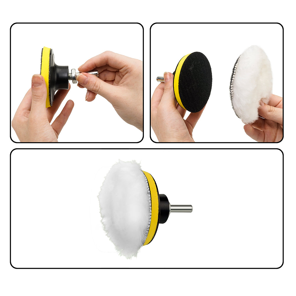 Canopus Brand Polishing and Buffing Pad Cleaning Spur Tool for Revitalizing Polisher Compound Pads and Bonnets