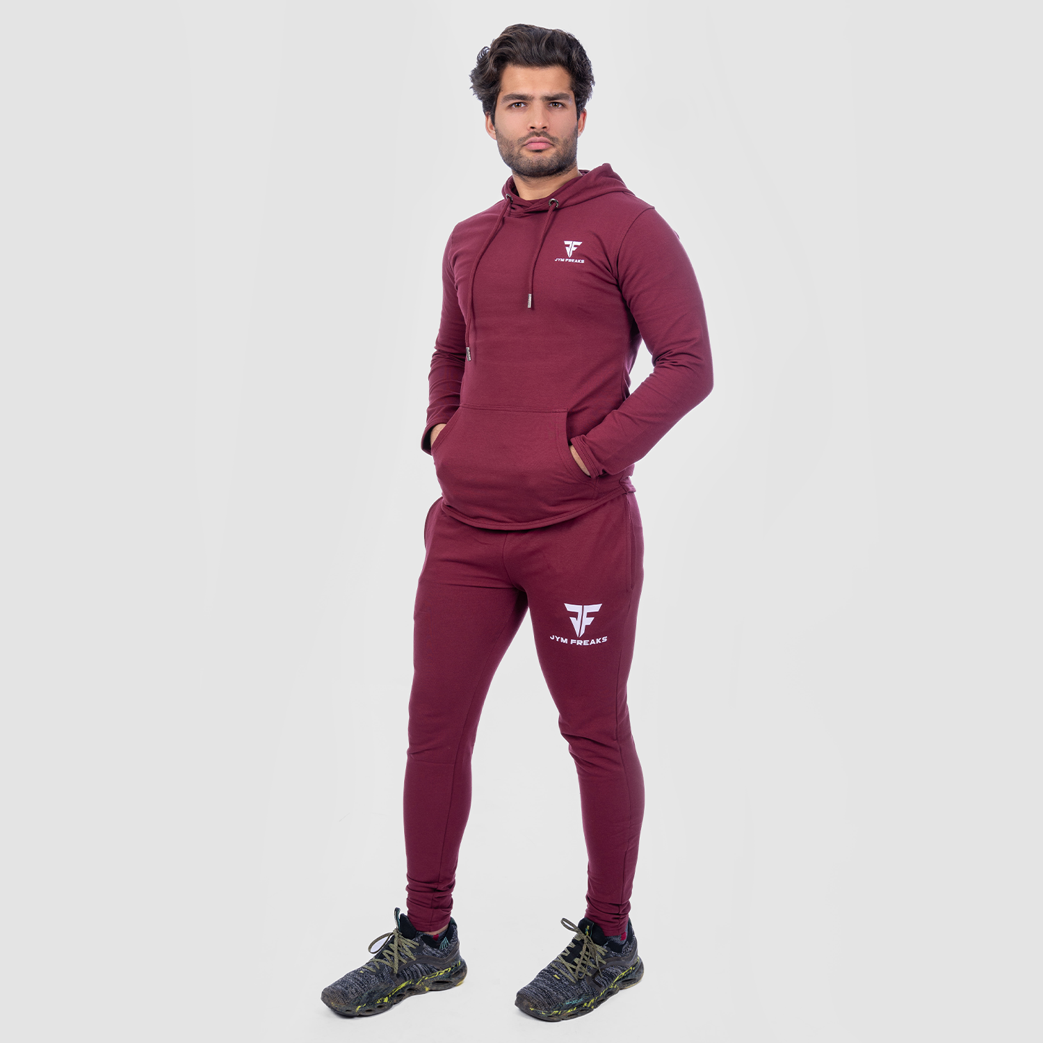 Burgundy Jogging Suit
