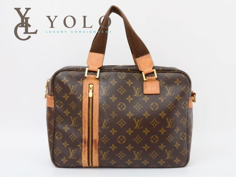 Authentic Preloved Louis Vuitton French Company Vintage Weekender Bag –  YOLO Luxury Consignment