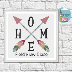 Home cross stitch patterns - kitchen and cocktail