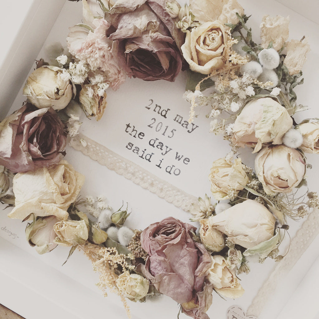 Wedding Bouquet Frame