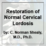 Restoration of normal cervical lordosis