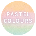 Pastel colours