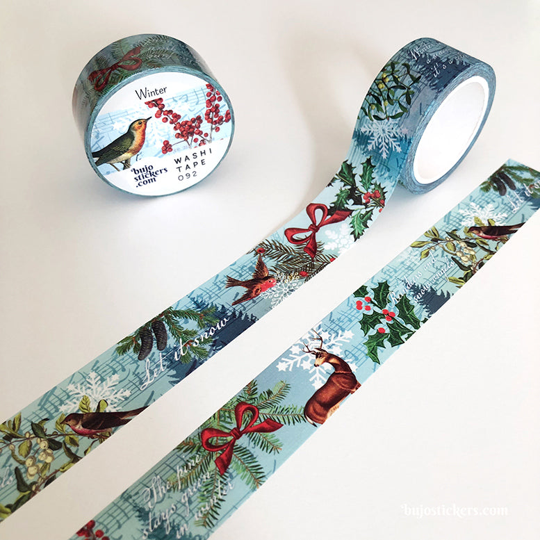 Glitter* Winter Washi Tape – JoogiStudio