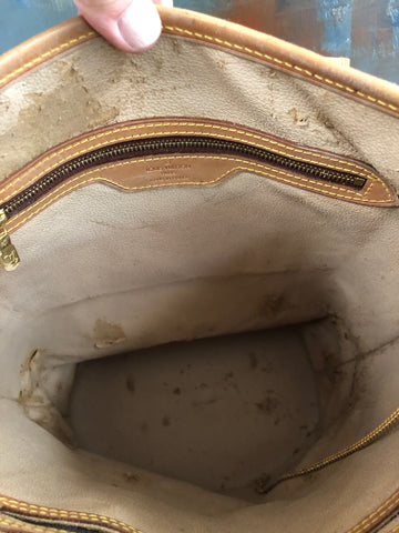 Part 1: Louis Vuitton Vintage Petite Bucket Bag Review, Preloved Buying  Tips & Remove Sticky Lining 