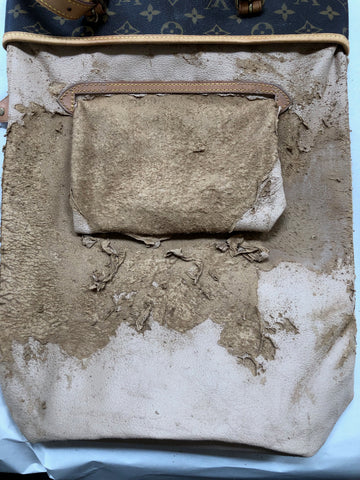 How I Clean My Preloved Vintage Louis Vuitton Handbag Sticky