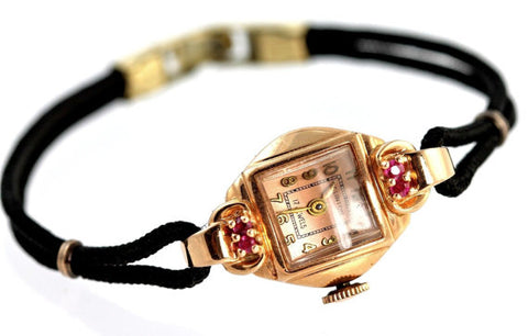 fashion jewelry gold watch