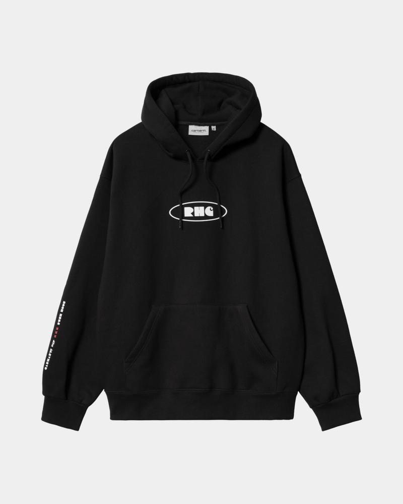 Hooded Rush Hour Sweatshirt | Black