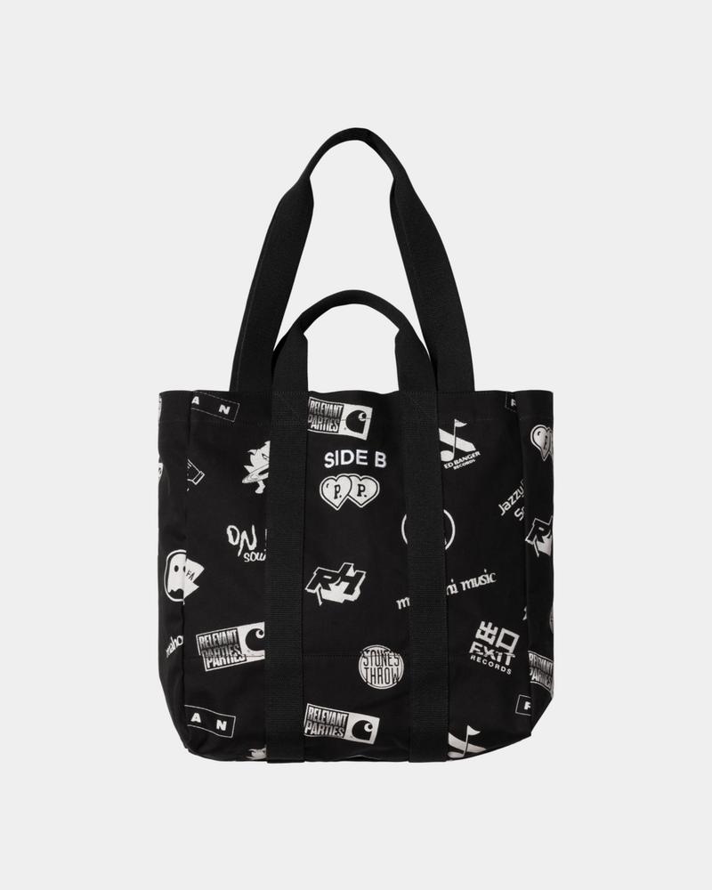 Relevant Parties Vol.2 Record Bag | Relevant Parties Print Black