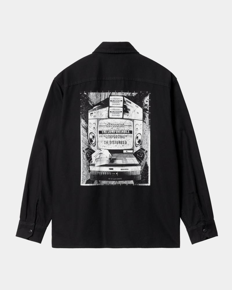 On U Sound Shirt Jacket | Black