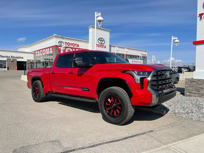gele skræmt gardin 2022 Super Sonic Red Toyota Tundra Platinum – Tacoma Town Online
