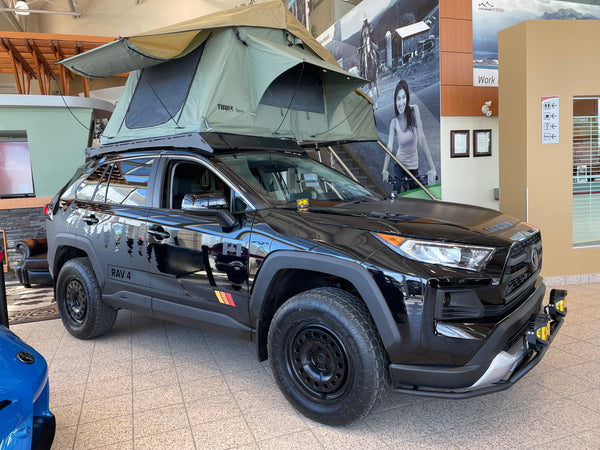 2021 Rav4 Trail, Rocky Mountain Edition, Thule Tepui Roof Top Tent