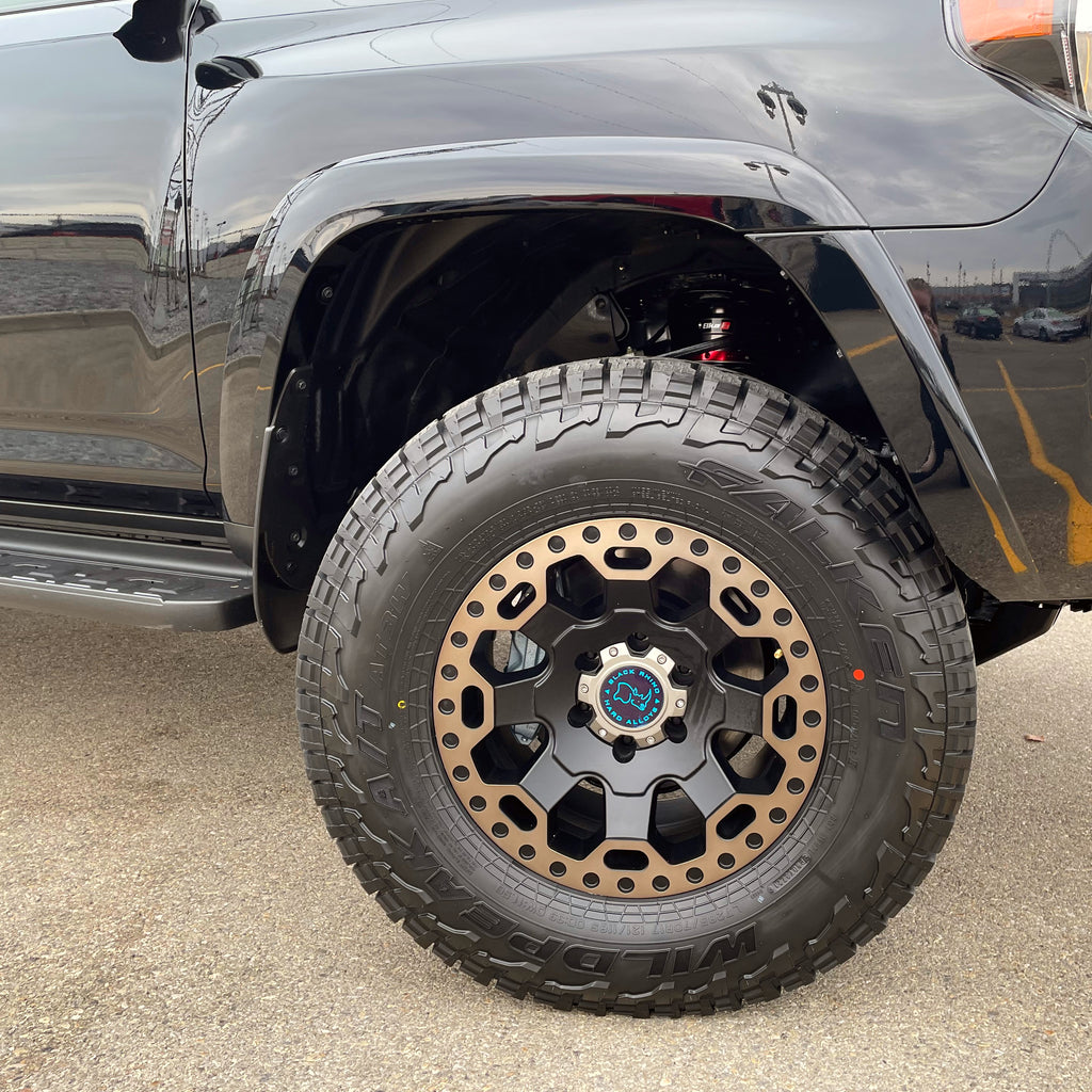 Black Rhino Wheels with Toyo Open Country Tires