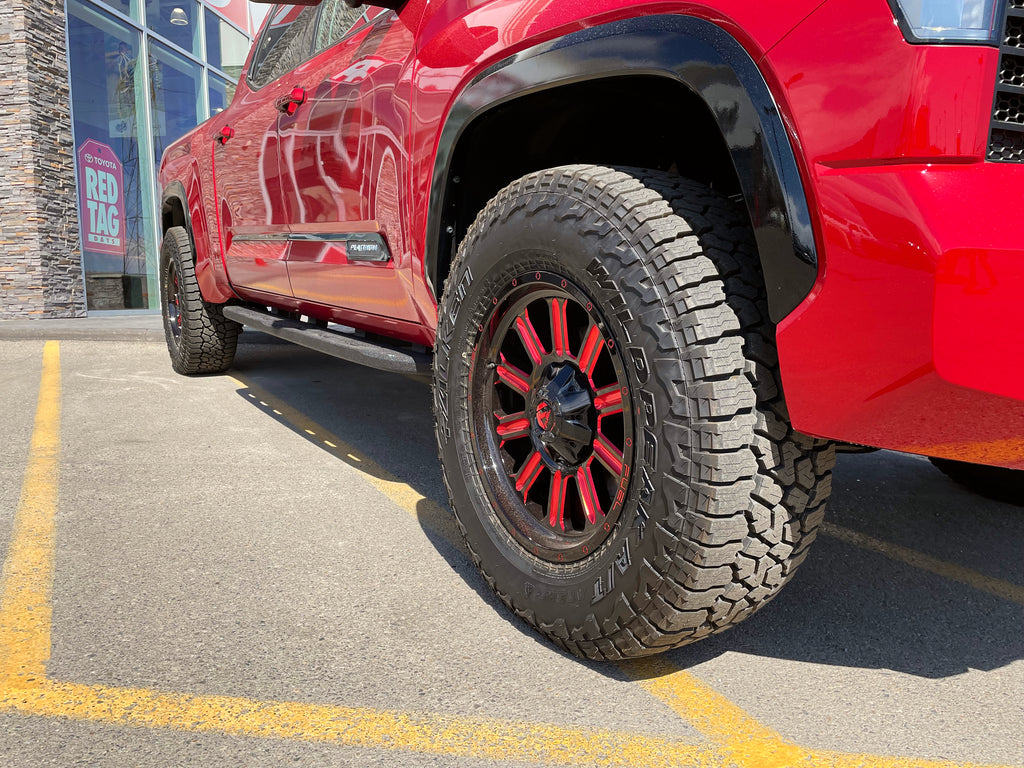 2022 Toyota Tundra with Fuel Wheels and Toyota Aluminum Cast Running Boards