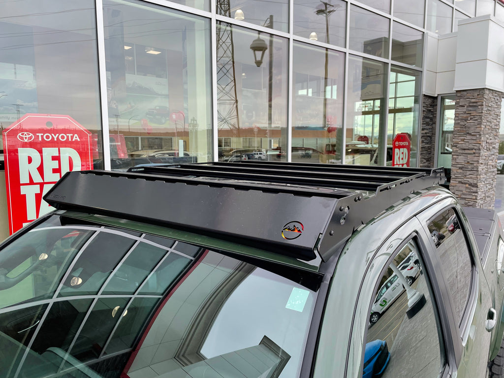 HP Steel Co Honey Zipper Tacoma Town Edition Roof Rack on 2022 Tacoma