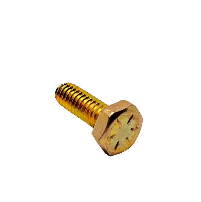 1/4-20 X 3/4 Hex Cap Screw Grade Coarse (UNC) Yellow Zinc Plat — 