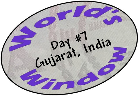World's Window KC Passport Stamp - Day 7 - Gujarat, India