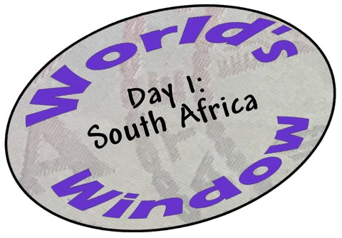 World's Window passport stamp. South Africa, day 1.