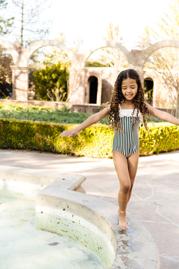 Caprice Ruffled One-Shoulder One-Piece Swimsuit