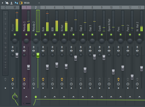 Layers of beat in FL Studio