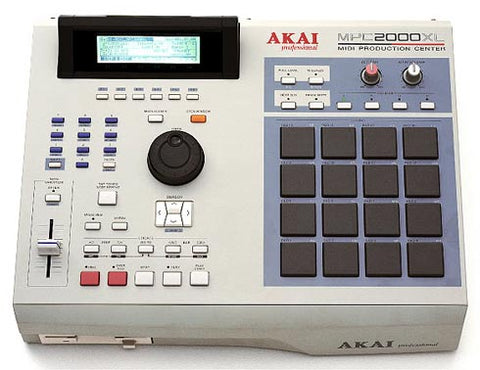 Old school Akai MPC 2000XL Sampler