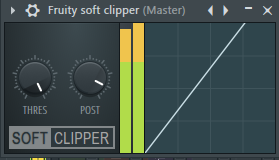 Using fruity soft clipper to mix and master a beat in FL Studio