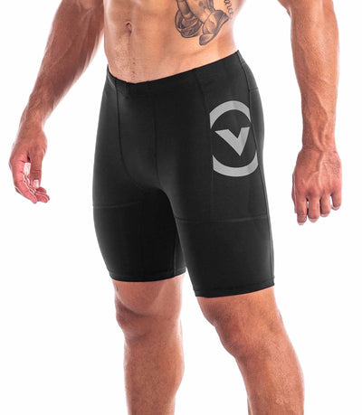 VIRUS Men's Compression Shorts - Black