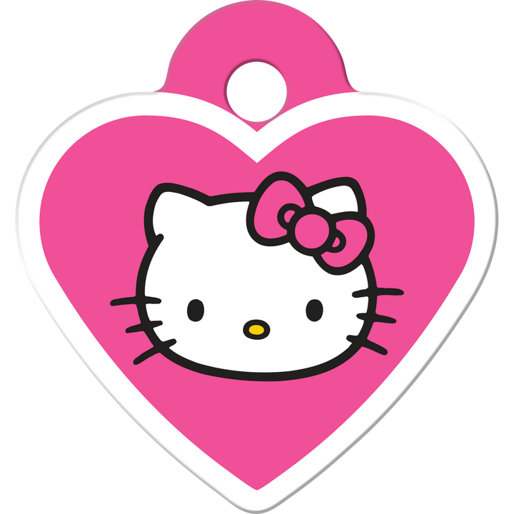 Crystal Heart Shape Pet ID Tag, Lightweight – Quick-Tag