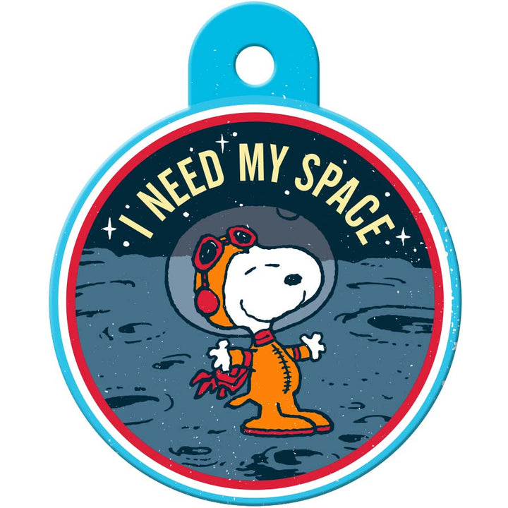 Peanuts Space Group, Military Shape Pet ID Tag by Quick-Tag