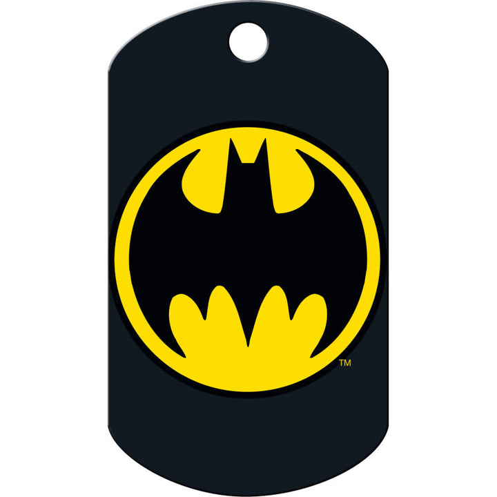 Batman Logo Large Circle Pet ID Tag – Quick-Tag