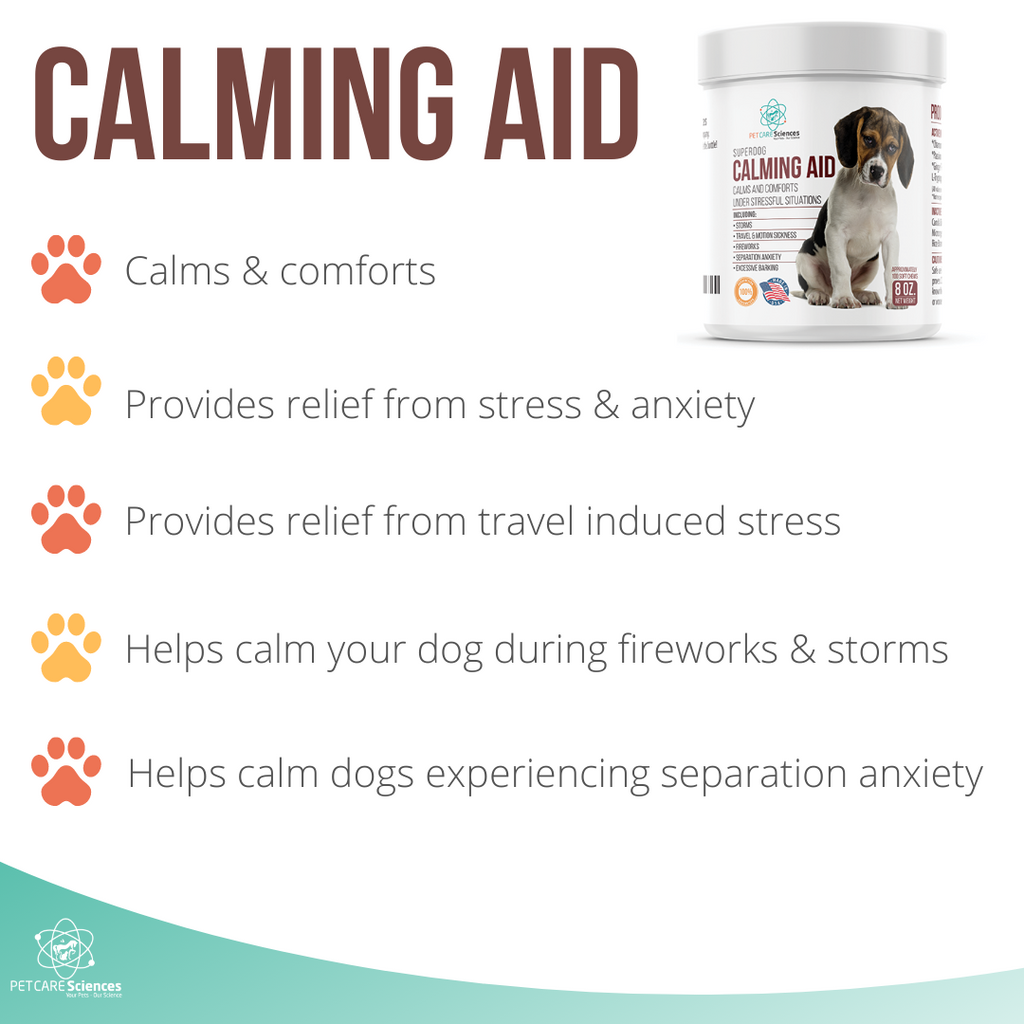 how to help calm stressed dogs