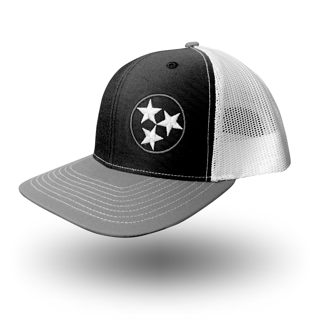 tri-star-black-white