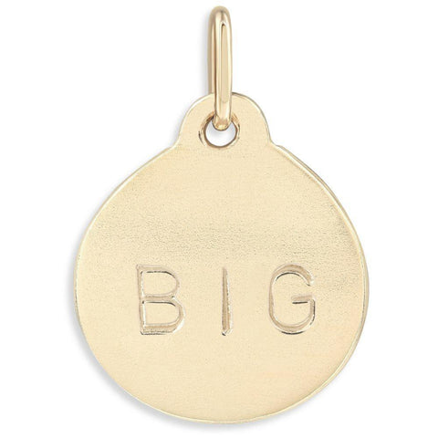 Helen ficalora Sororotiy "Big" charm 14k yellow gold