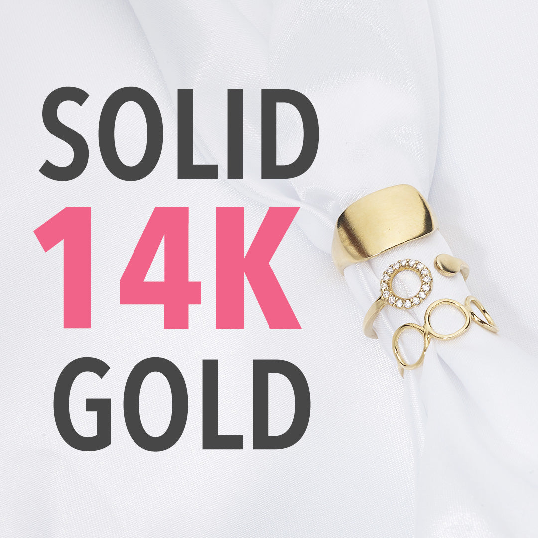 Solid 14k Gold