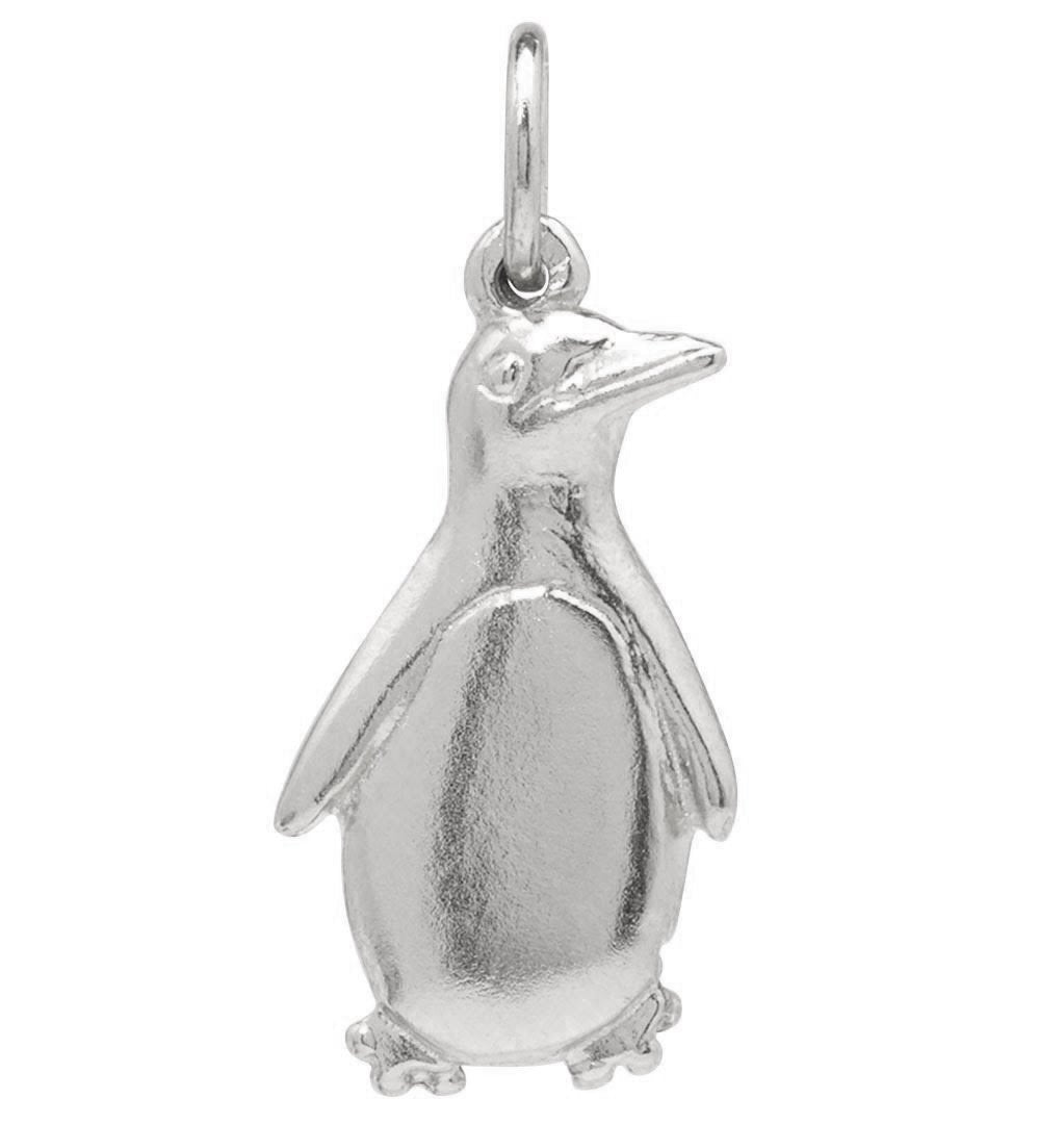 Flat Penguin Mini Charm