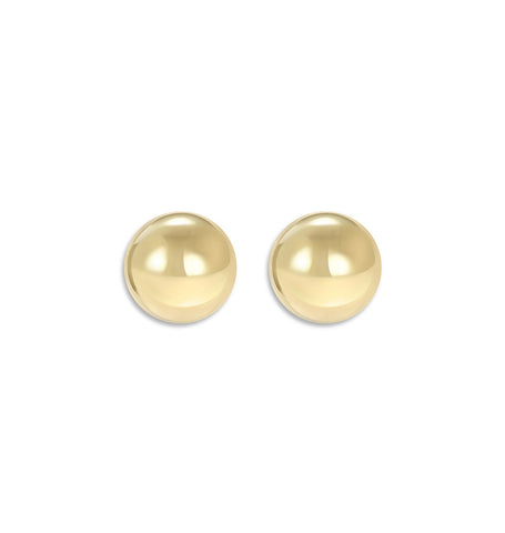 San Francisco Giants Jersey Ball Post Earrings - 14k Yellow Gold