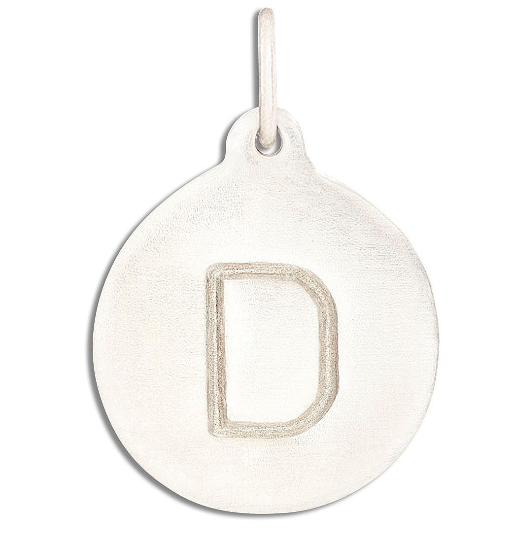 "D" Alphabet Charm