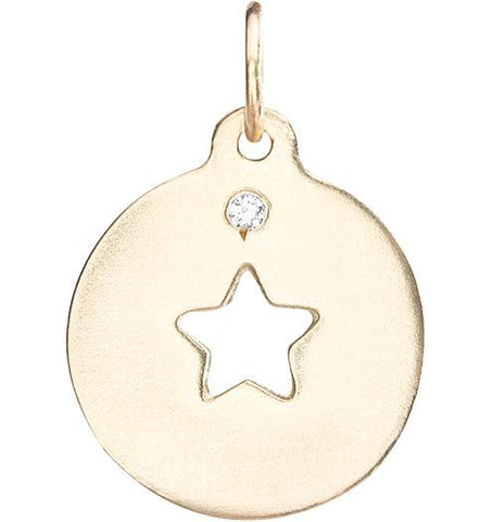 14K Gold Ice Cream Charm Pendant | Helen Ficalora 14K White Gold by Helen Ficalora