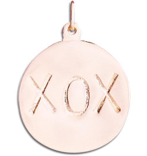 Large "XOX" Disk Charm