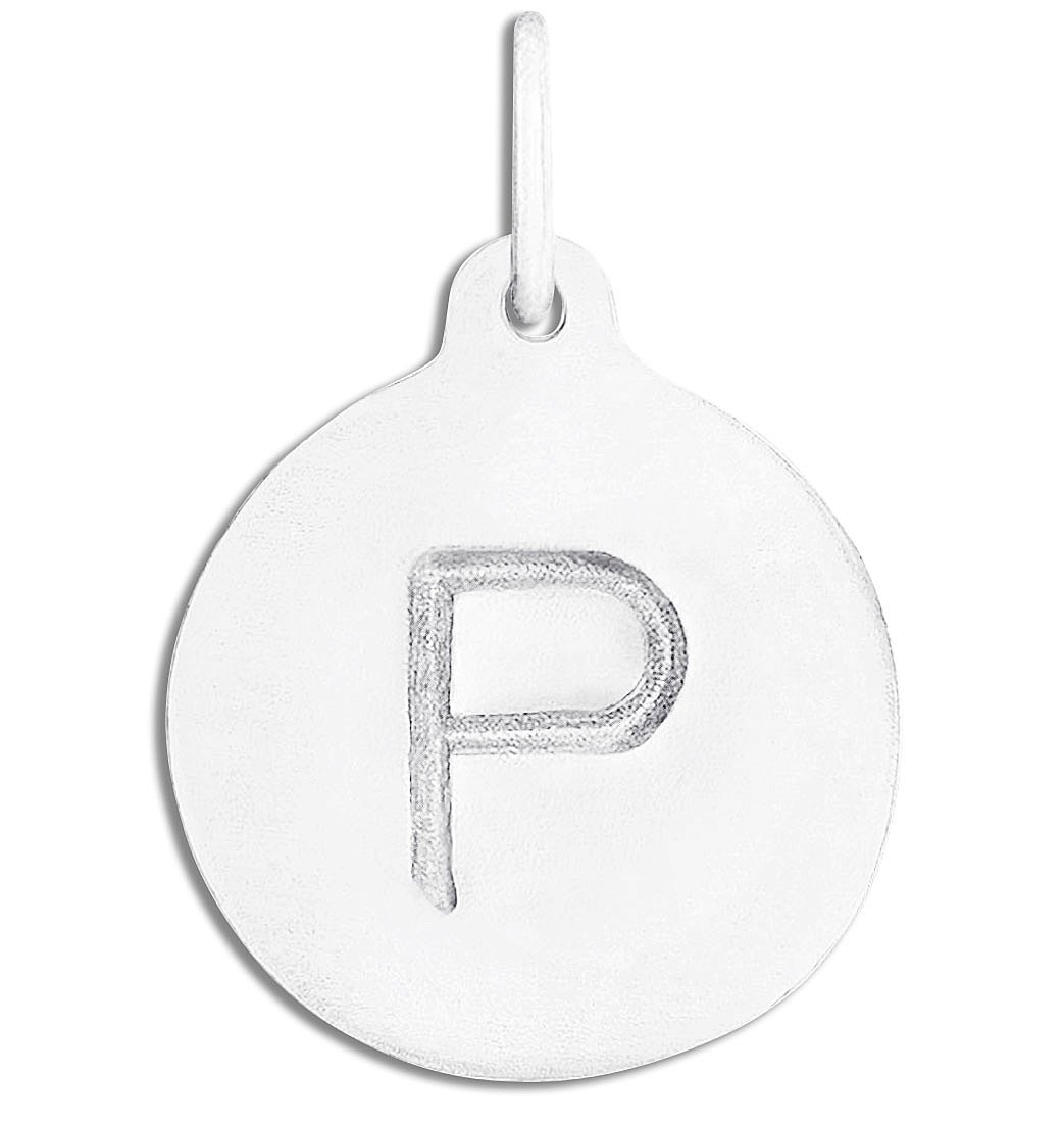 "P" Alphabet Charm