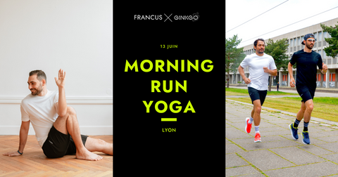 Morning run yoga Francus x Ginkgo
