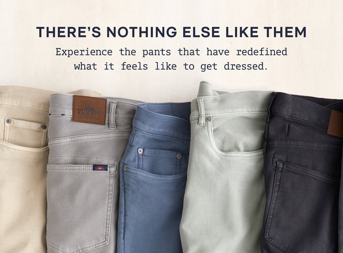 Men's Stretch Terry Pants | Faherty Brand