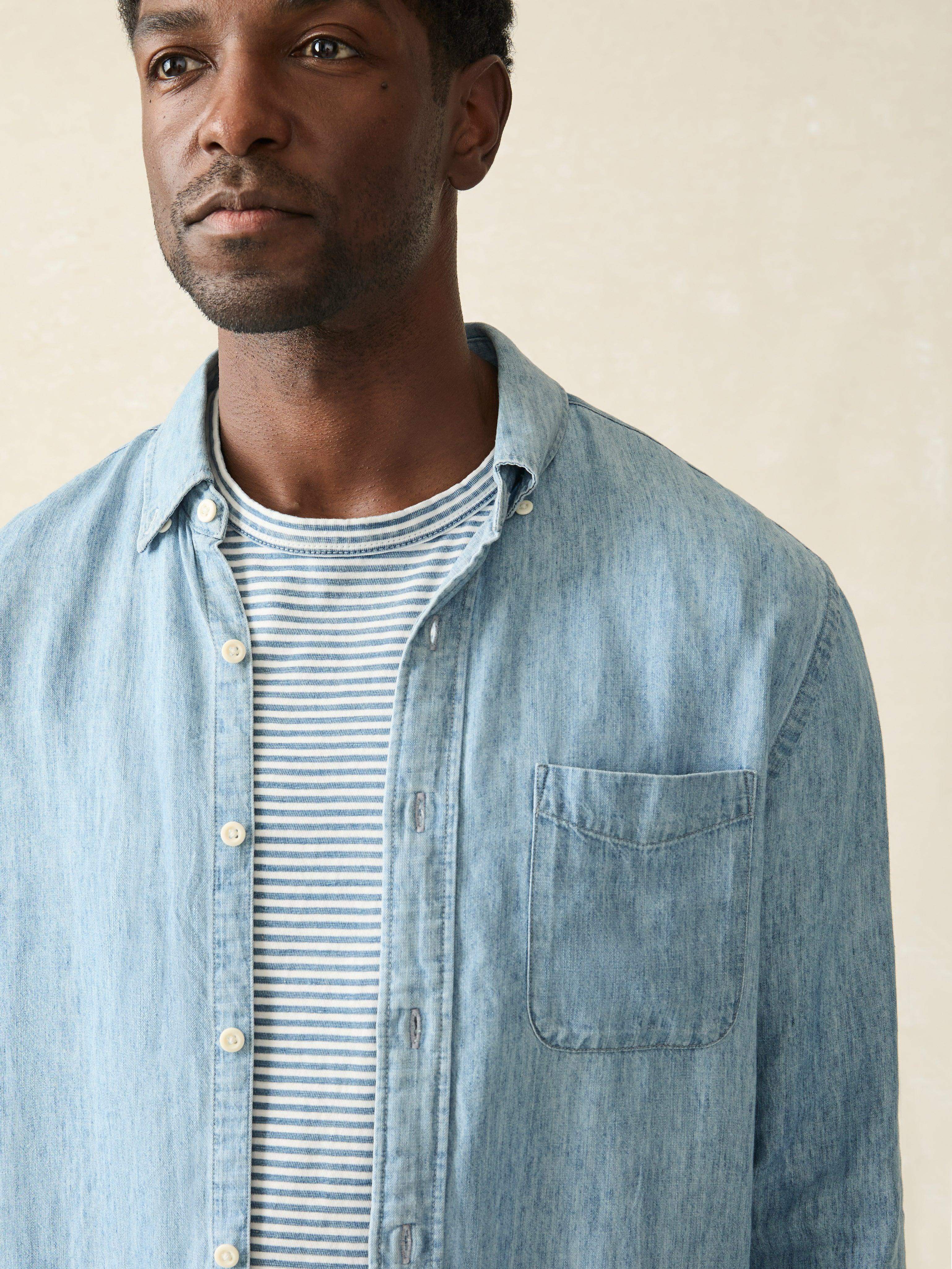 Tried & True Chambray Shirt (Tall) - Vintage Indigo