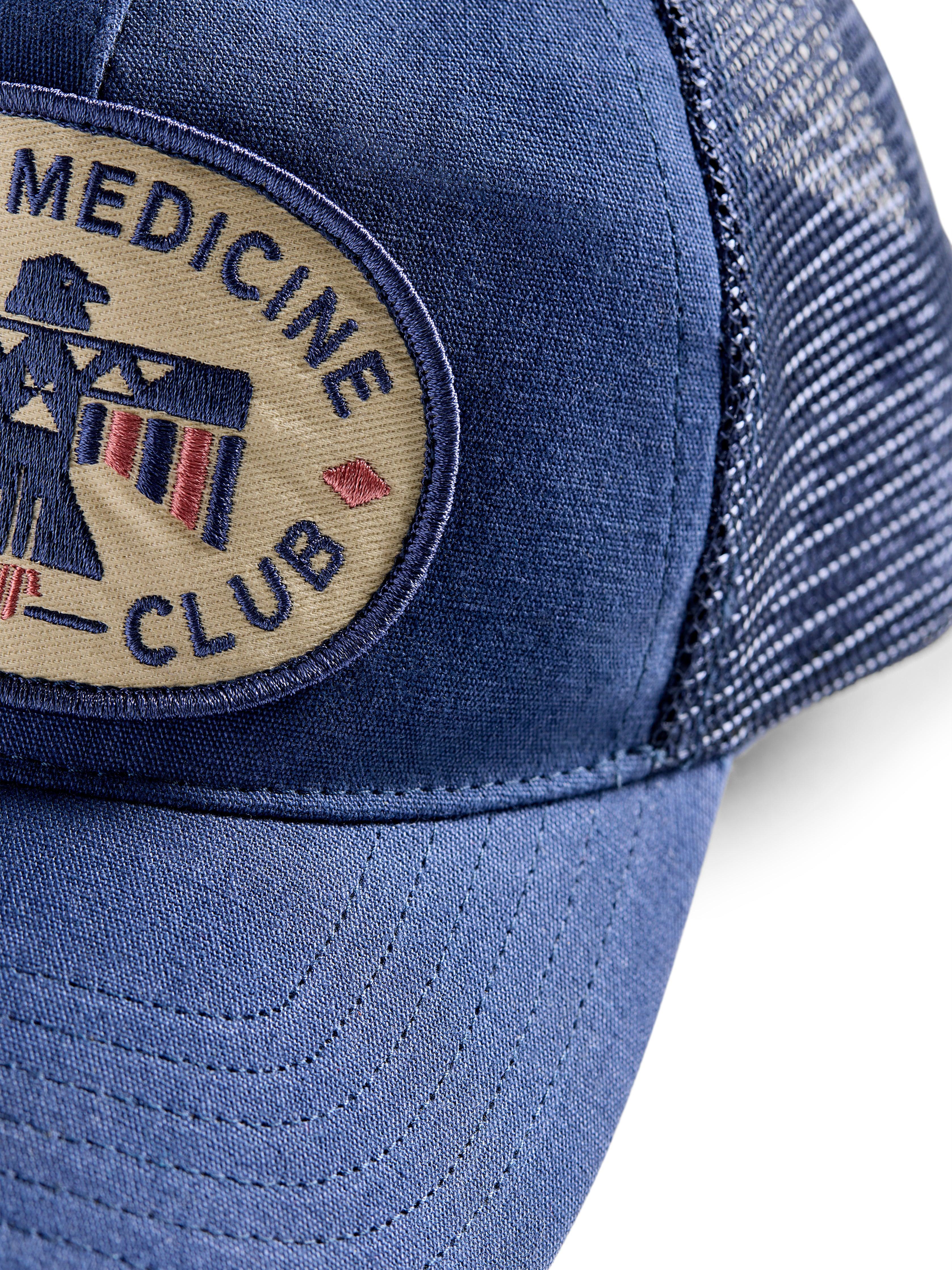 Shop Faherty Steven Paul Judd Good Medicine Trucker Hat In Navy