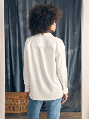 Lucky Brand Womens XL White Short Sleeve Henley Ribbed Crop Shirt